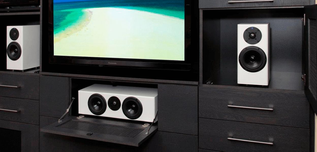 Custom Media Center Product Options by Valet Custom & Closets